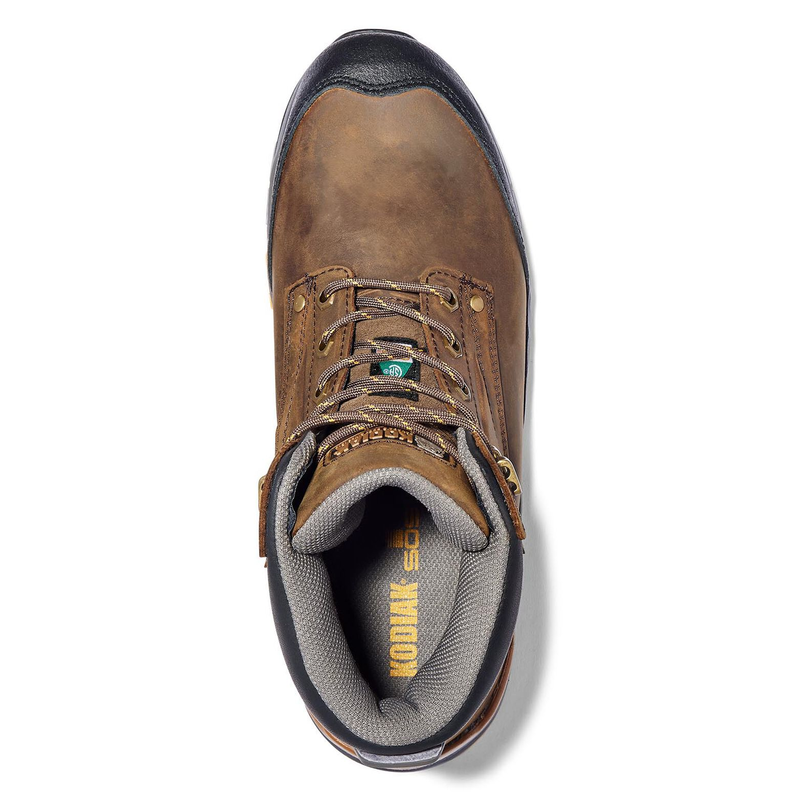 Men's Kodiak Crusade 6" Waterproof Composite Toe Hiker Safety Work Shoe image number 5