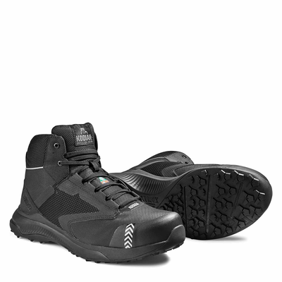 Chaussure de travail Kodiak Quicktrail Mid pour hommes avec embout en nanocomposite