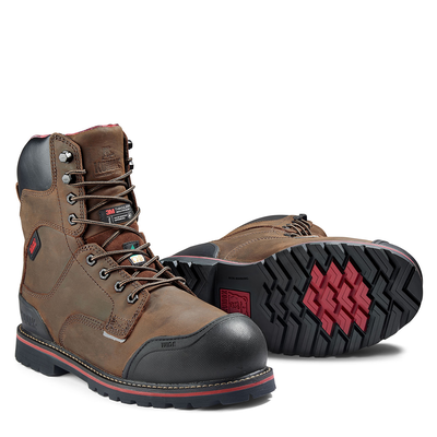 Botte de travail imperméable Kodiak Generations Widebody Warm de 8 po pour hommes avec embout en composite