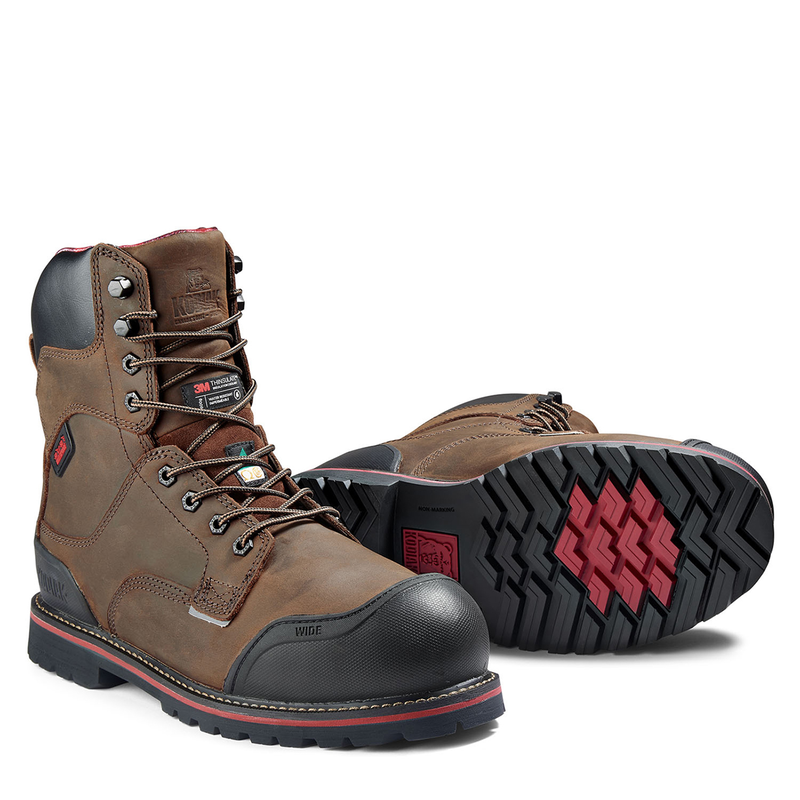 Men's Kodiak Widebody Warm 8" Composite Toe Winter Safety Work Boot image number 1