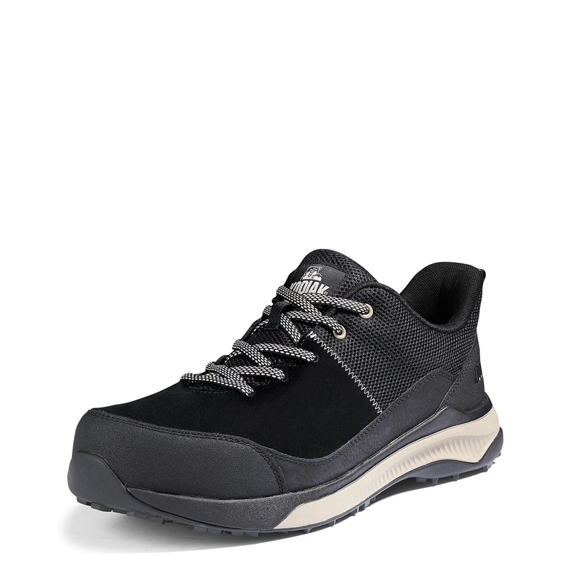 Men's Kodiak Quicktrail Leather Low Nano Composite Toe Athletic Safety Work Shoe image number 8