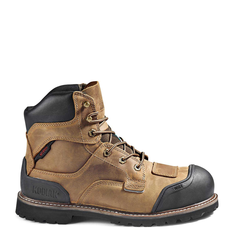 Men's Kodiak Generations Widebody 6" Waterproof Composite Toe Safety Work Boot image number 0