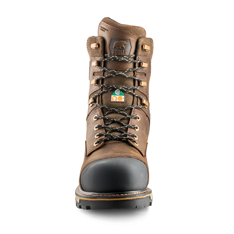 Men's Kodiak Neragon 8" Waterproof Composite Toe Safety Work Boot image number 3