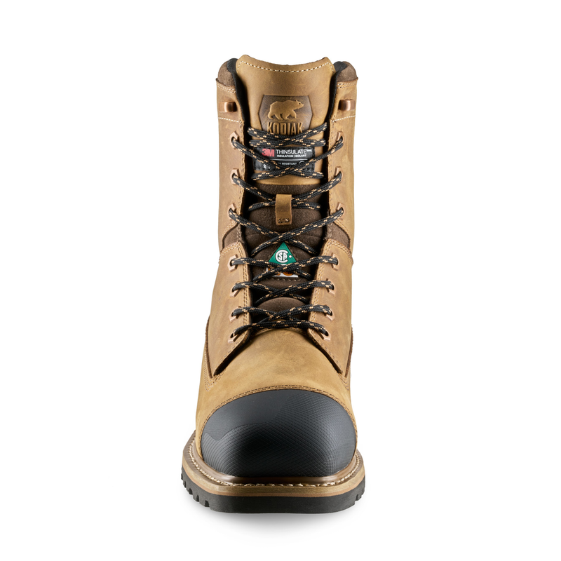Men's Kodiak Lundbreck 8" Waterproof Composite Toe Wellington Work Boot image number 3