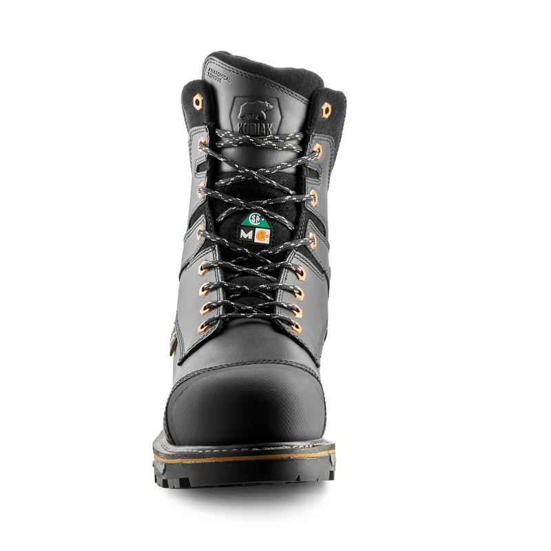 Men's Kodiak Neragon 8" Waterproof Composite Toe Safety Work Boot with Internal Met Guard image number 3