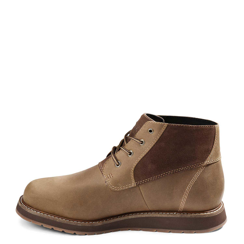 Brown top chukka boots