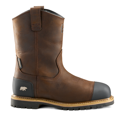 Men's Kodiak Lundbreck Shield Waterproof Composite Toe Wellington Work Boot
