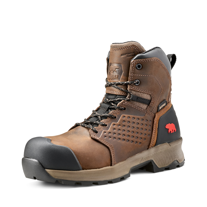 Men's Kodiak Berg 6" Waterproof Composite Toe Safety Work Boot image number 8