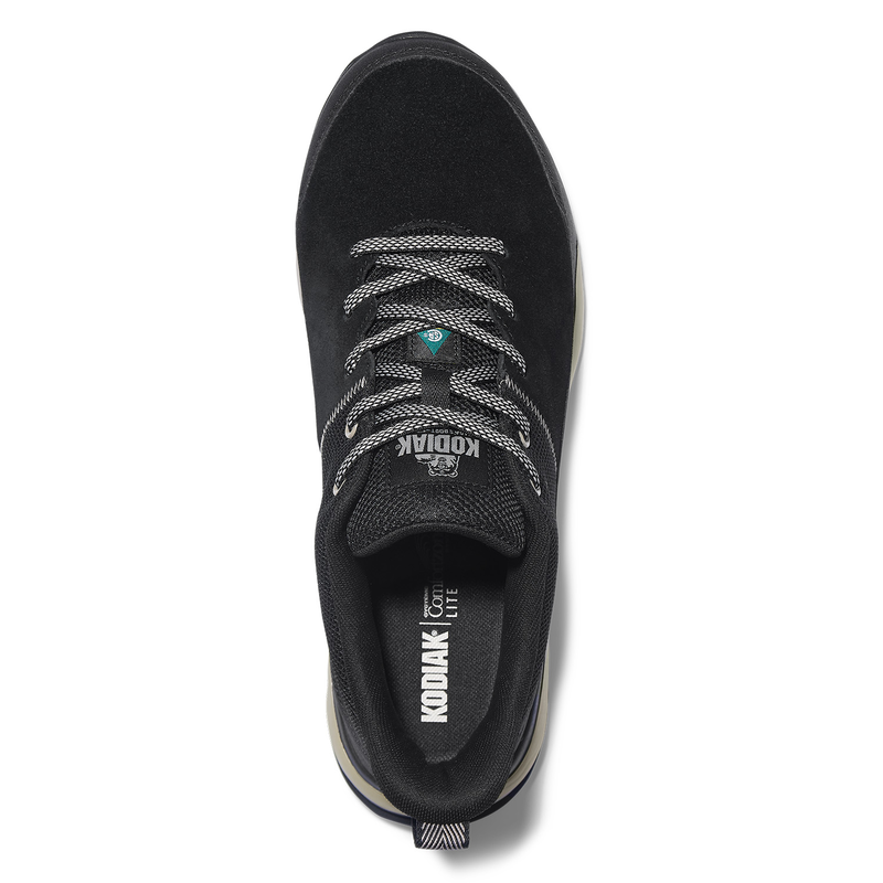 Men's Kodiak Quicktrail Leather Low Nano Composite Toe Athletic Safety Work Shoe image number 5