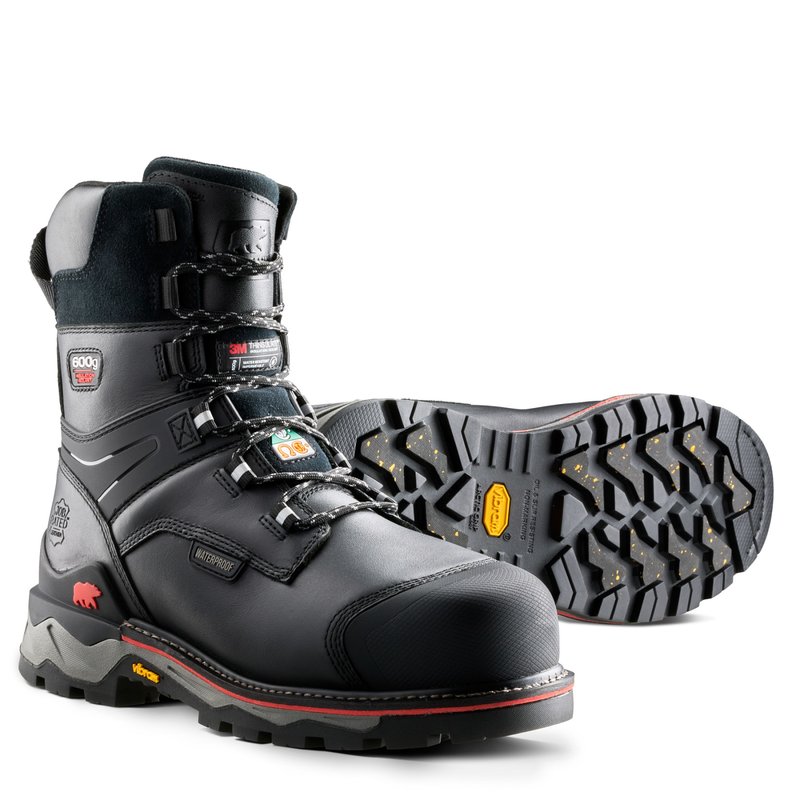 Botte de travail imperm&eacute;able Kodiak Neragon Arctic de 8 po pour hommes avec embout en composite image number 1