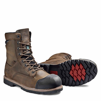 Botte de travail imperméable Kodiak McKinney M.U.T. de 8 po pour hommes avec embout en composite