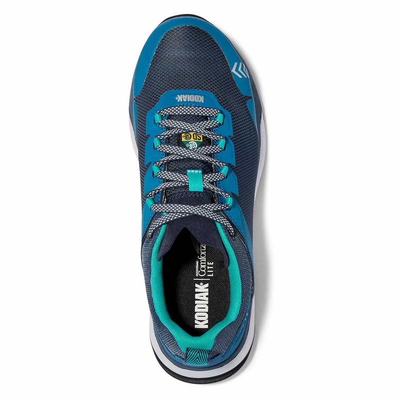 Women's Kodiak Quicktrail Low Nano Composite Toe Athletic Safety Work Shoe image number 5