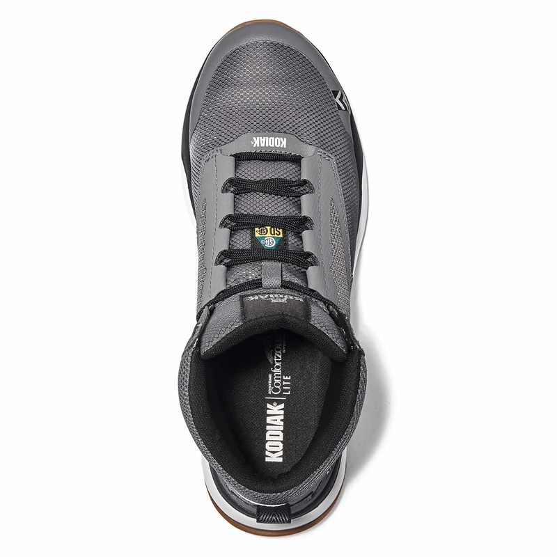 Men's Kodiak Quicktrail Mid Nano Composite Toe Athletic Safety Work Shoe image number 5