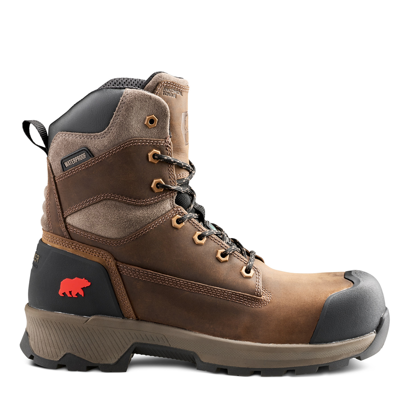 Men's Kodiak Berg 8" Waterproof Composite Toe Safety Work Boot image number 0
