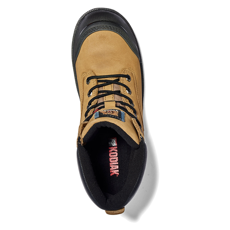 Aluminum toe top work boots