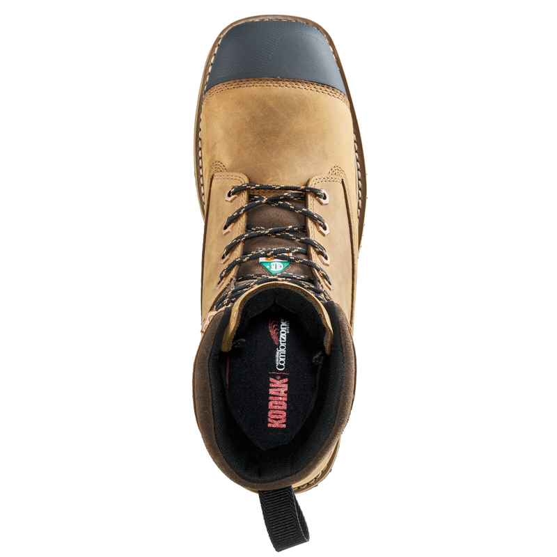 Men's Kodiak Lundbreck 8" Waterproof Composite Toe Wellington Work Boot image number 5