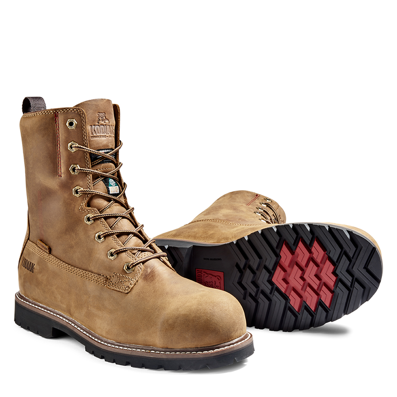 Men s Kodiak McKinney 8 Waterproof Composite Toe Safety Work Boot Kodiak Boots CA