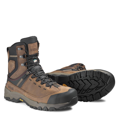 Botte de travail imperméable Kodiak Quest Bound de 8 po pour hommes avec embout en composite