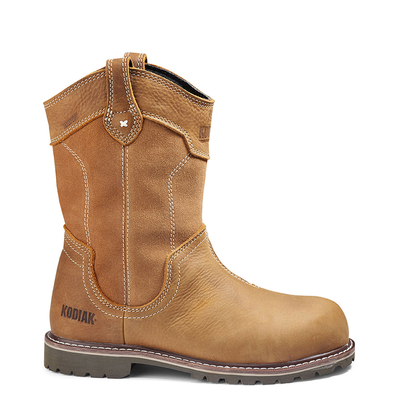 Botte de travail à enfiler imperméable Kodiak Bralorne Wellington pour femmes avec embout en composite