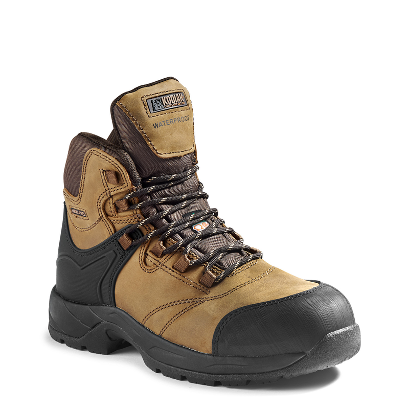 Men's Kodiak Journey Waterproof Composite Toe Hiker Safety Work Boot image number 7