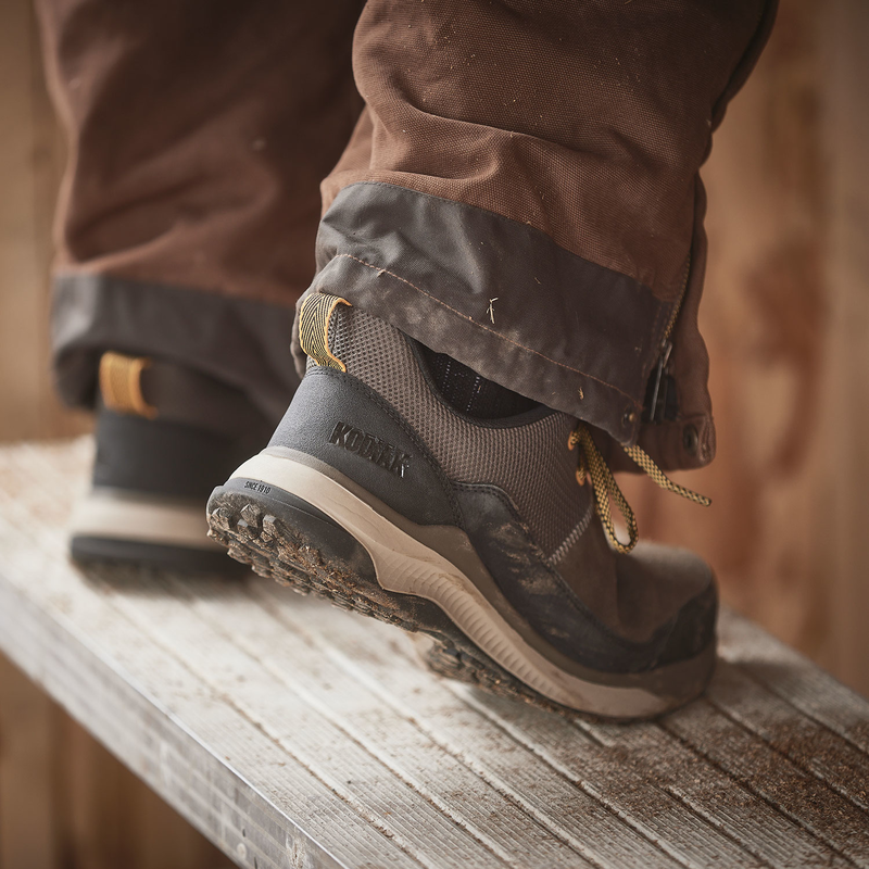 Men's Kodiak Quicktrail Leather Low Nano Composite Toe Athletic Safety Work Shoe image number 10