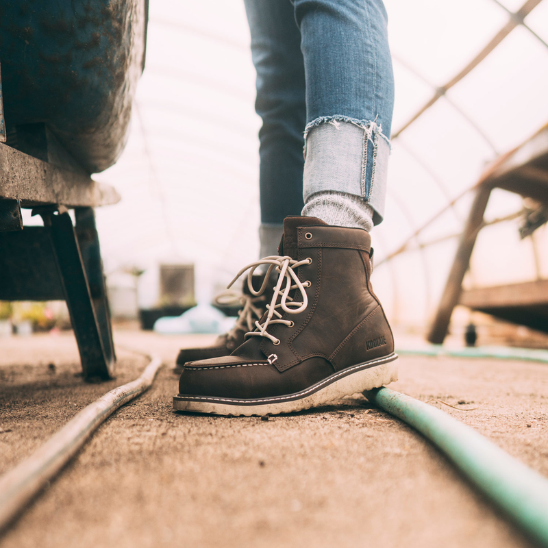 Work boots womens steel toe sale