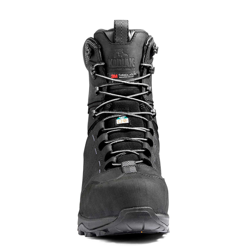 Men's Kodiak Ice Conqueror 8" Waterproof Composite Toe Winter Safety Work Boot image number 3