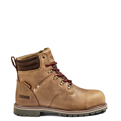 Botte de travail imperméable Kodiak Bralorne de 6 po pour femmes avec embout en composite