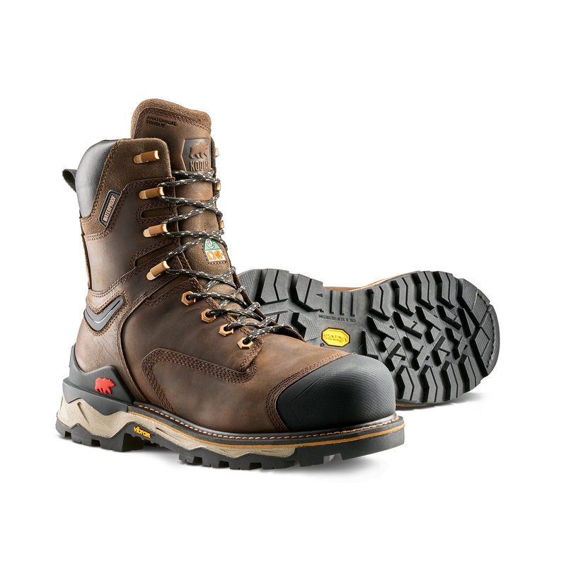 Men's Kodiak Neragon 8" Waterproof Composite Toe Safety Work Boot image number 1
