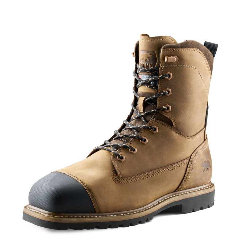 Men's Kodiak Lundbreck 8" Waterproof Composite Toe Wellington Work Boot image number 8