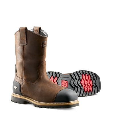 Men's Kodiak Lundbreck Shield Waterproof Composite Toe Wellington Work Boot