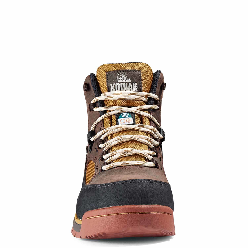 Women's Kodiak Greb Classic Hike Waterproof Steel Toe Safety Work Boot image number 4