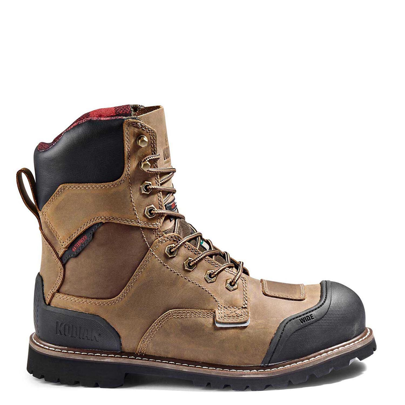 Men's Kodiak Generations Widebody 8" Waterproof Composite Toe Safety Work Boot image number 0