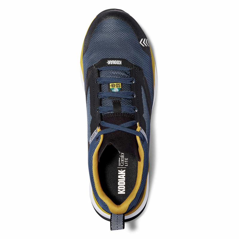 Men's Kodiak Quicktrail Low Nano Composite Toe Athletic Safety Work Shoe image number 5