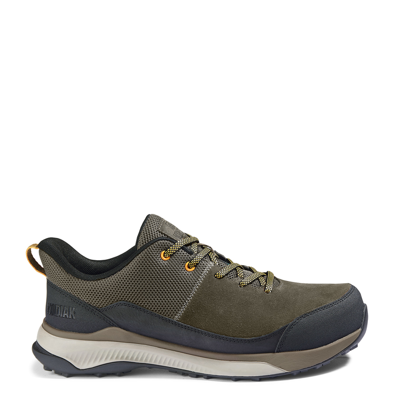 Men's Kodiak Quicktrail Leather Low Nano Composite Toe Athletic Safety Work Shoe image number 0