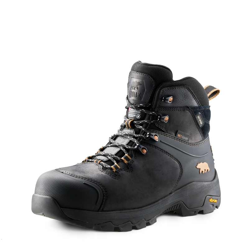 Men's Kodiak Sawback Waterproof Composite Toe Hiker Safety Work Boot With Internal Met Guard image number 8