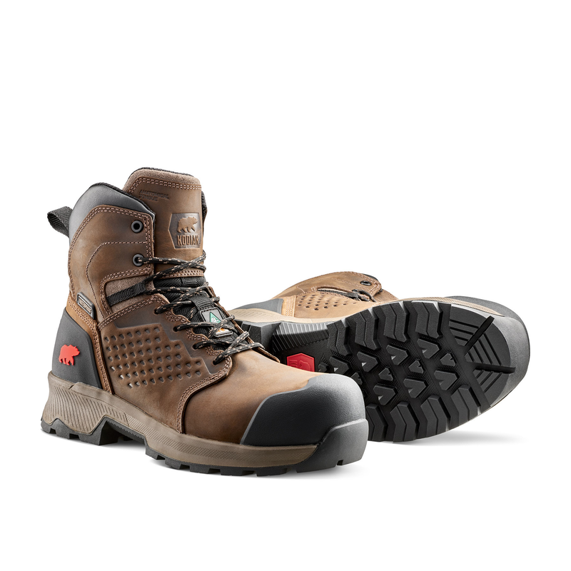 Men's Kodiak Berg 6" Waterproof Composite Toe Safety Work Boot image number 1