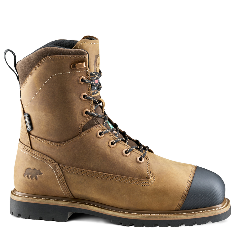 Men's Kodiak Lundbreck 8" Waterproof Composite Toe Wellington Work Boot image number 0