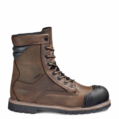 Botte de travail imperméable Kodiak McKinney M.U.T. de 8 po pour hommes avec embout en composite