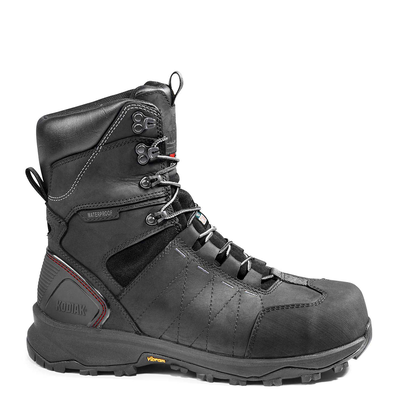 Botte de travail imperméable Kodiak Ice Conqueror de 8 po pour hommes avec embout en composite et Arctic Grip