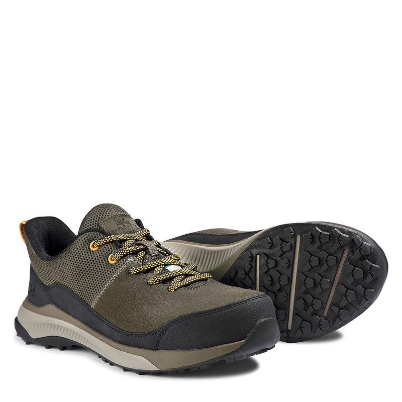 Women's Kodiak Quicktrail Leather Low Nano Composite Toe Athletic Safety Work Shoe image number 1