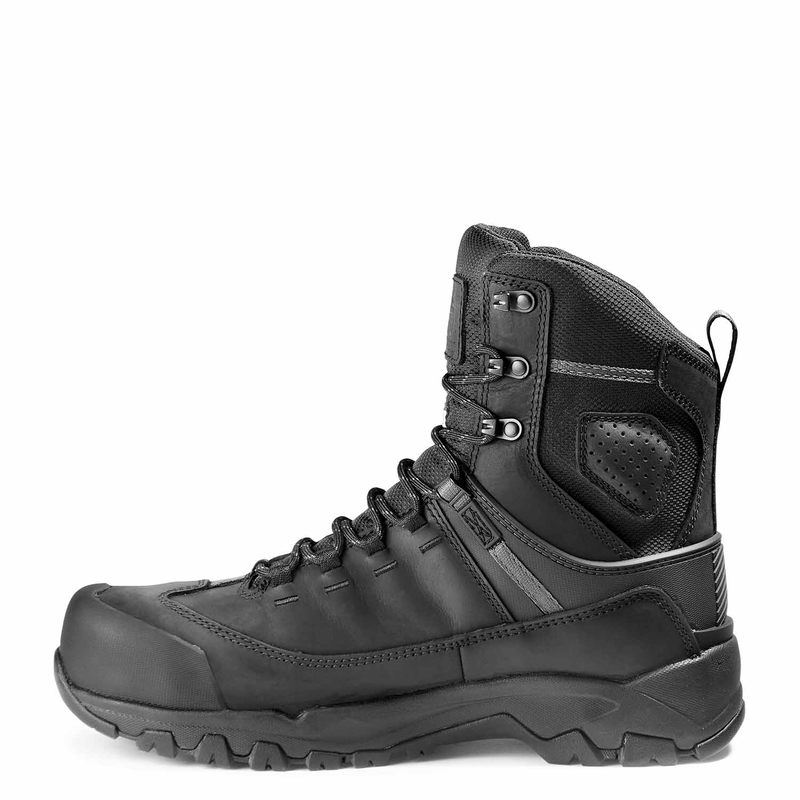 Black composite hotsell toe boots