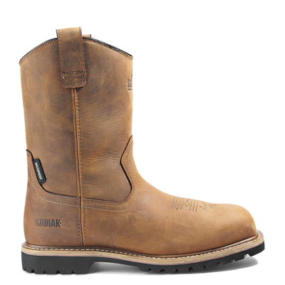 Botte de travail à enfiler imperméable Kodiak Lundbreck pour hommes avec embout en composite