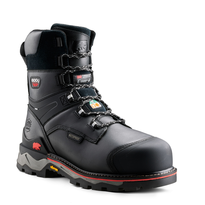Botte de travail imperm&eacute;able Kodiak Neragon Arctic de 8 po pour hommes avec embout en composite image number 6