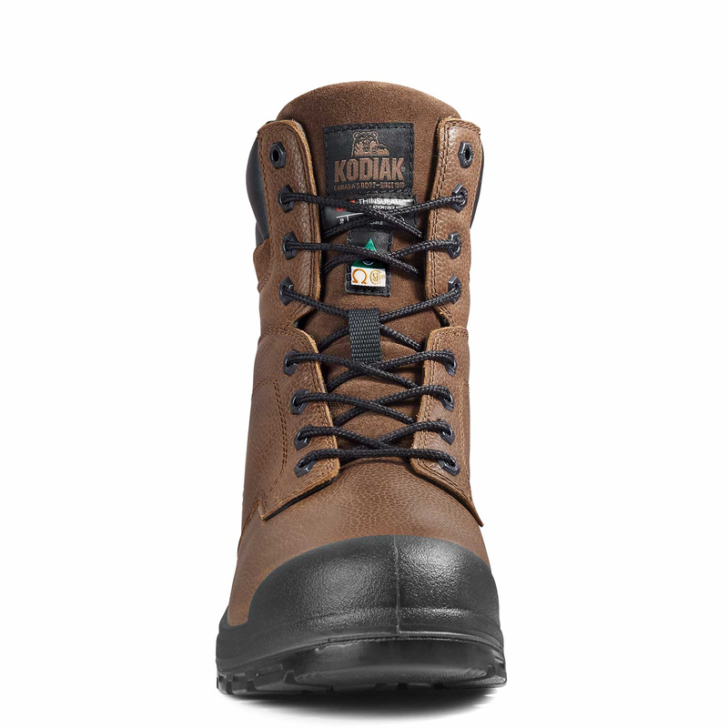 Botte de travail Kodiak Greb de 8 po pour hommes avec embout en acier image number 3