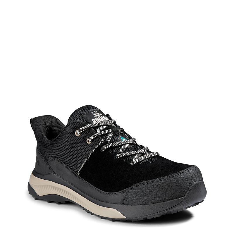 Men's Kodiak Quicktrail Leather Low Nano Composite Toe Athletic Safety Work Shoe image number 7