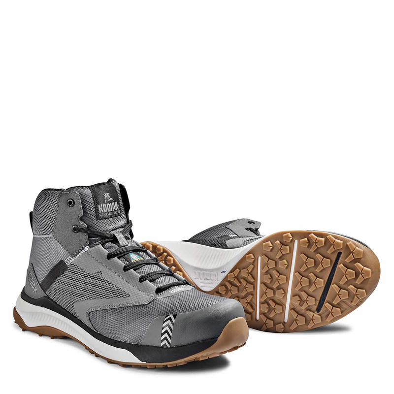 Men's Kodiak Quicktrail Mid Nano Composite Toe Athletic Safety Work Shoe image number 1