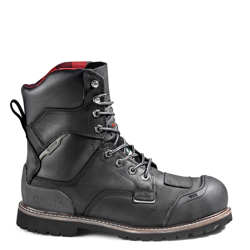 Botte de travail imperméable Kodiak Generations Widebody de 8 po pour hommes avec embout en composite image number 0