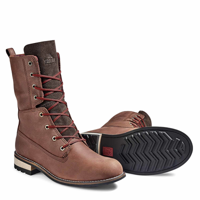 Botte imperméable Kodiak Cloverdale Plaid pour femmes