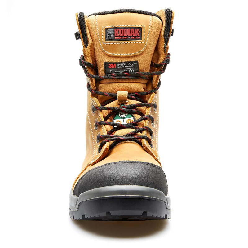 Men's Kodiak Axton 8" Metal Free Waterproof Composite Toe Safety Work Boot image number 3